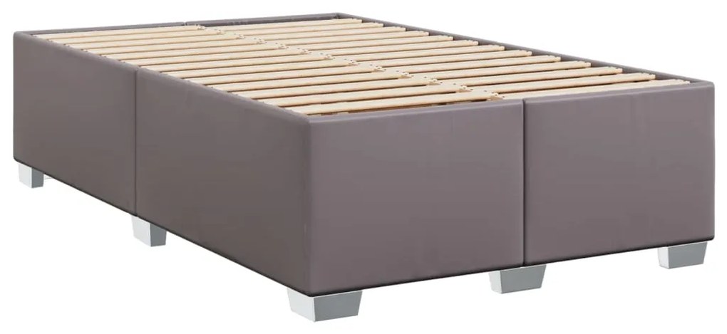 ΚΡΕΒΑΤΙ BOXSPRING ΜΕ ΣΤΡΩΜΑ ΓΚΡΙ 120X200ΕΚ. ΑΠΟ ΣΥΝΘΕΤΙΚΟ ΔΕΡΜΑ 3293018