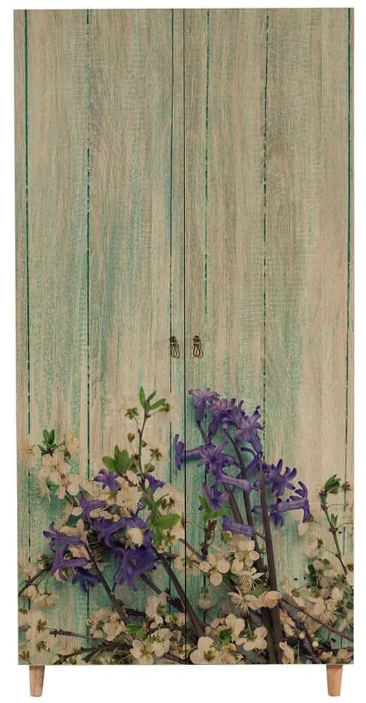 Ντουλάπα Δίφυλλη Stil 863SPH4205 90x52x192cm Multi Δίφυλλη