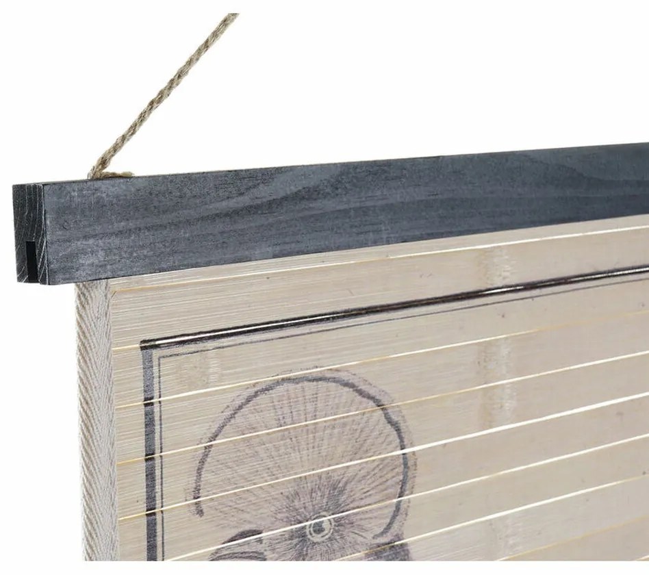 Καμβάς DKD Home Decor Πουλιά 60 x 2 x 90 cm Cottage (4 Τεμάχια)