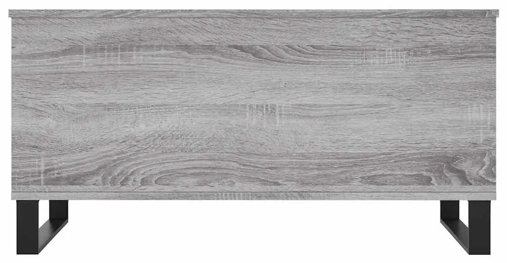 vidaXL Τραπεζάκι Σαλονιού Γκρι Sonoma 90x44,5x45 εκ.Επεξεργασμένο Ξύλο