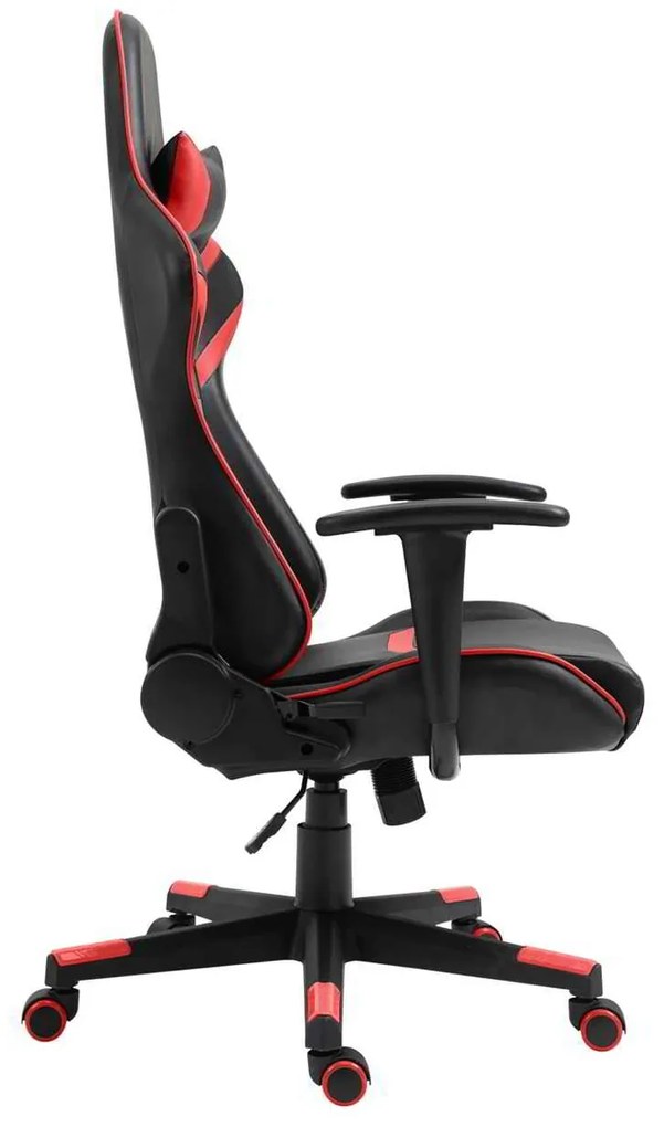 Πολυθρόνα Γραφείου Gaming BF9050 Pvc Μαύρο/Κόκκινο