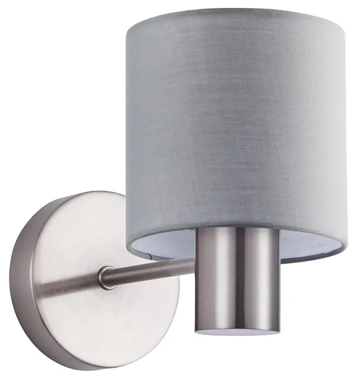 Απλίκα Τοίχου Homelighting 77-8300 Nickel/Grey
