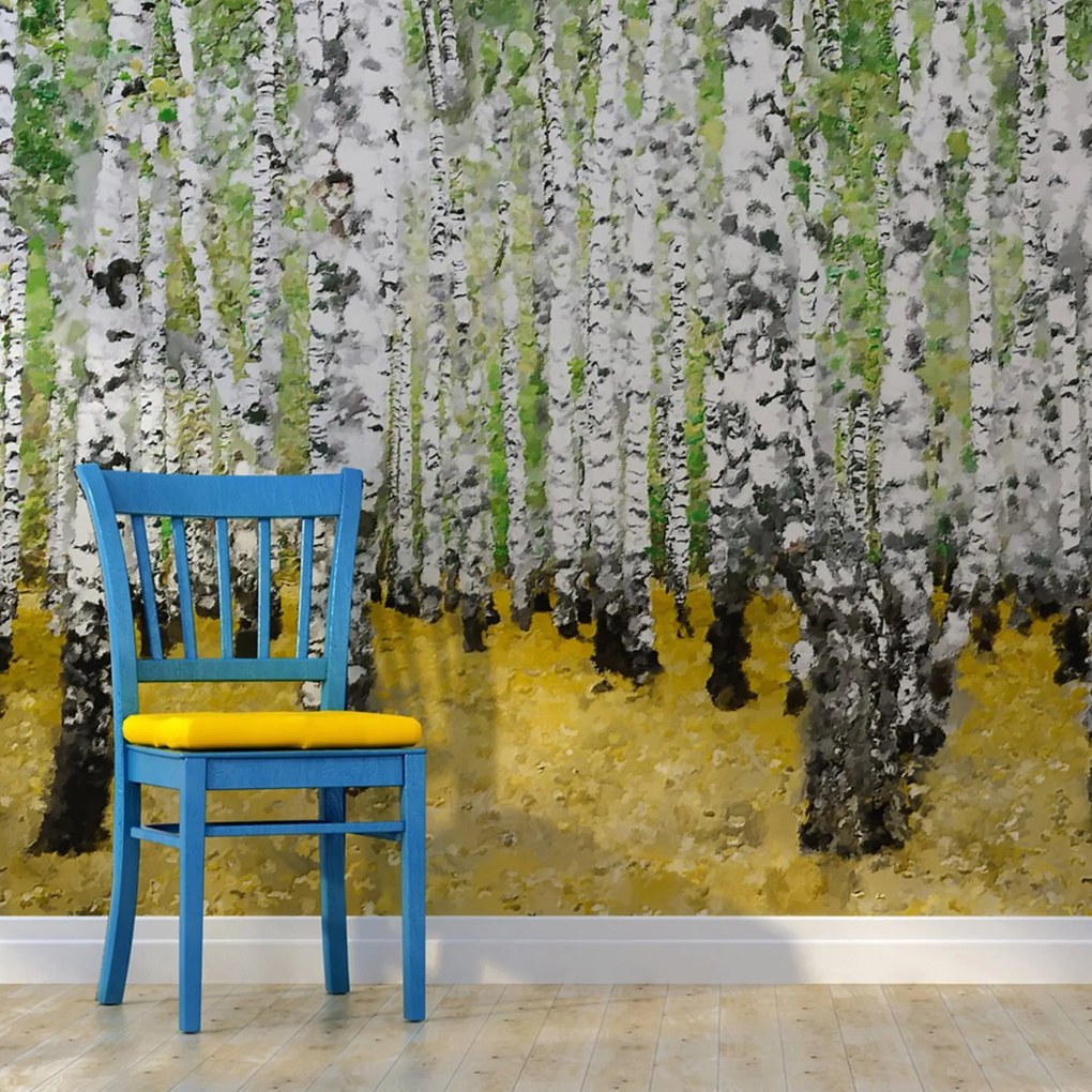 Φωτοταπετσαρία - In birch grove... 300x231