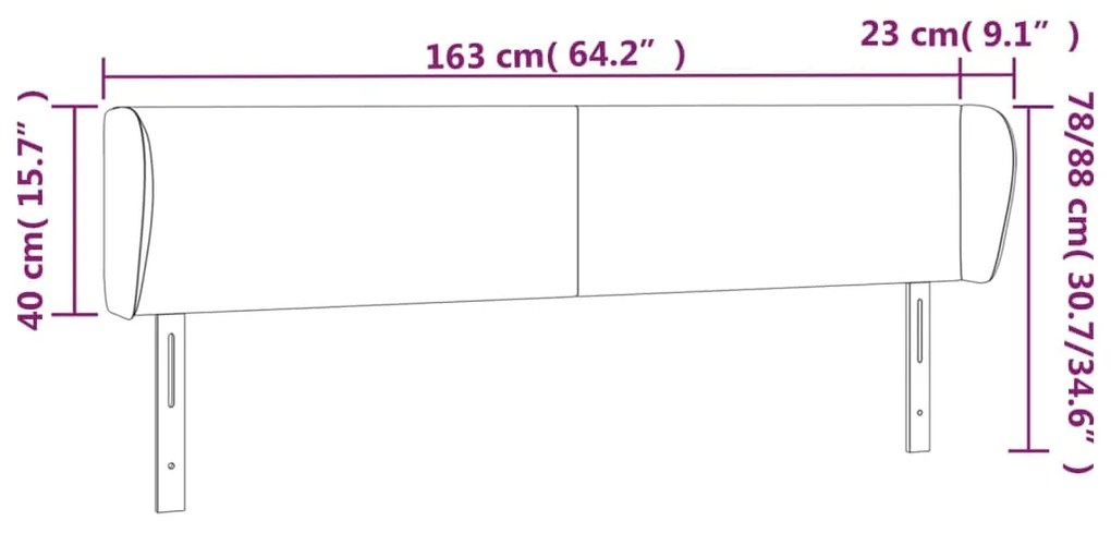 ΚΕΦΑΛΑΡΙ ΜΕ ΠΤΕΡΥΓΙΑ ΑΝΟΙΧΤΟ ΓΚΡΙ 163X23X78/88 ΕΚ. ΒΕΛΟΥΔΙΝΟ 3116918