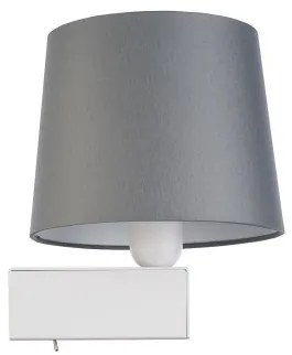 Απλίκα Φωτιστικό Τοίχου E27 10W IP20 Chillin Nowodvorski-8200-Γκρι 8200