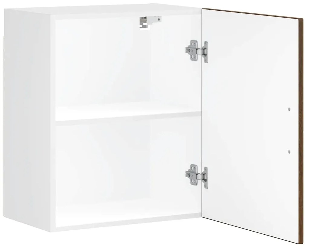 vidaXL ντουλάπι τοίχου κουζίνας "Porto" Καφέ δρυς καπλαμά Ξύλο