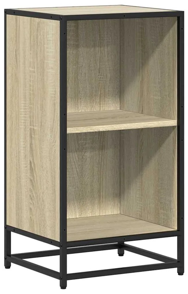 vidaXL Ντουλάπι βιβλίων Sonoma Oak 40x35x76 cm Κατασκευασμένο ξύλο