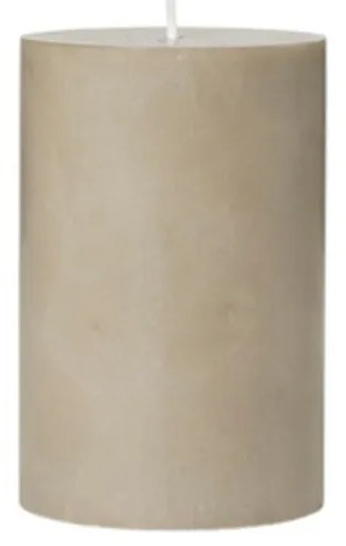 Κερί Eco Pillar / Linen Burn Time 35 h  Ø6,7 x H10 cm Broste Copenhagen