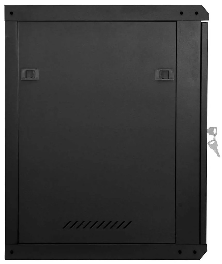 vidaXL Ντουλάπα δικτύου με αποθήκευση Μαύρο 53 x 60 x 60 εκ Ατσάλι