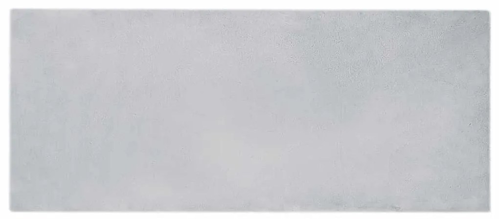 vidaXL Χαλιά Ψεύτικου Κουνελιού Olite Γκρι 80 x 200 cm Πολυεστέρας