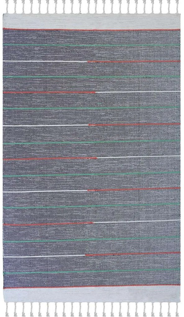 Χαλί Ribella 500 Χειροποιήτο Light Grey New Plan 200X285cm