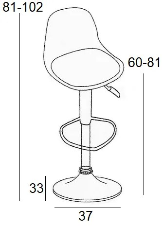 BAR92 WHITE PP/PU(Σ2)ΣKAMΠO ΜΕ ΑΜΟΡΤΙΣΕΡ