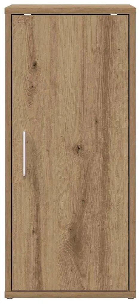 vidaXL Παπουτσοθήκη Τεχνίτης Δρυς 32x35x70 εκ. από Επεξεργασμένο Ξύλο