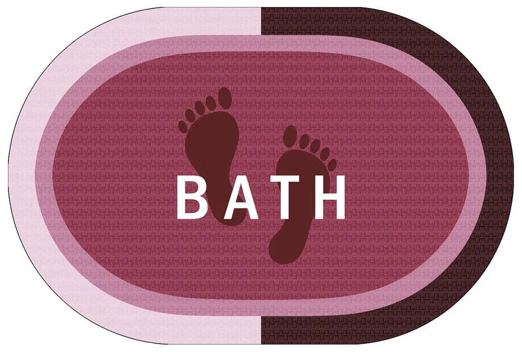 Υπεραπορροφητικό Πατάκι Μπάνιου (50x70) Dimcol Bath Rotten