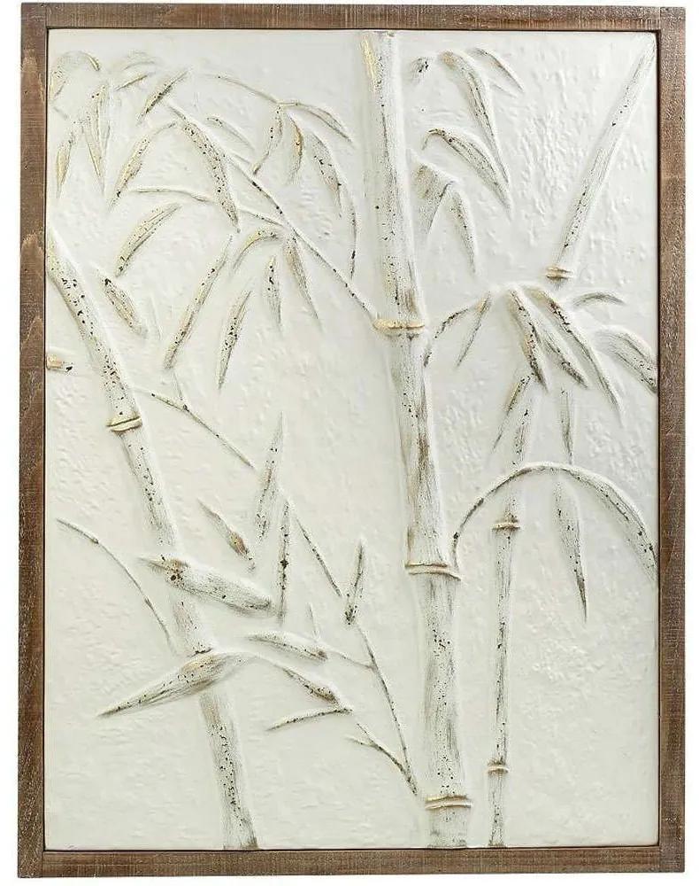 Πίνακας ICY307 64,5x3,8x85cm White-Brown Espiel Κάθετοι Μέταλλο,Ξύλο