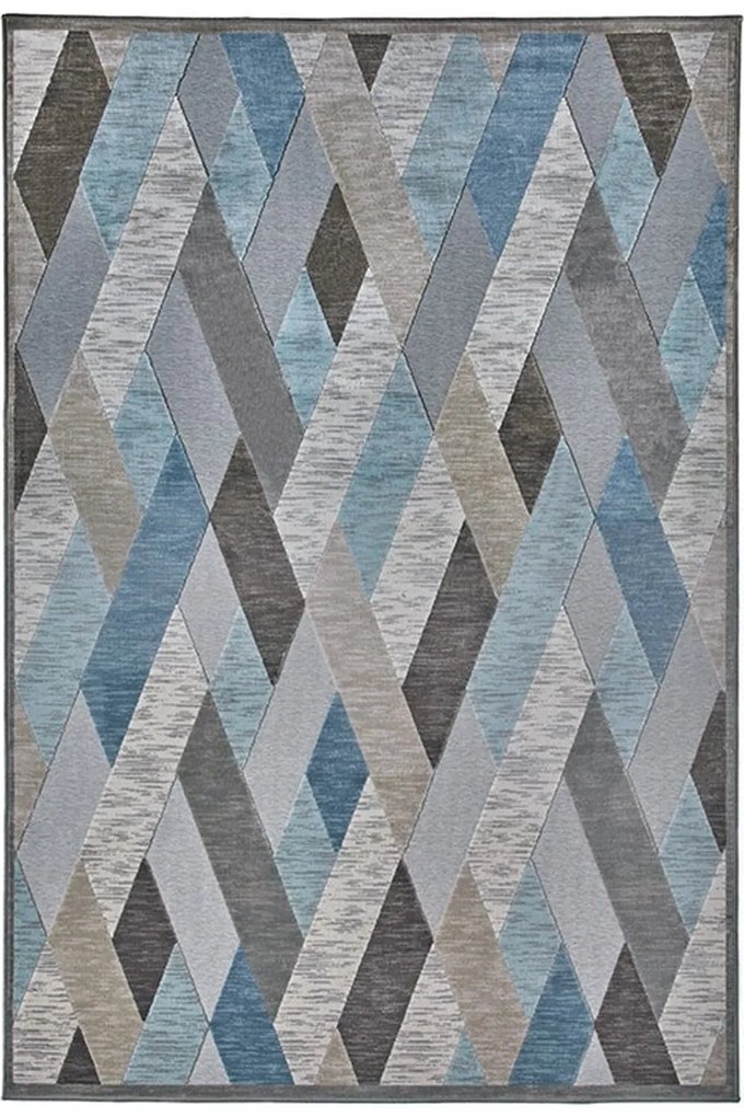 Χαλί Genova 38503/5959/91 Anthracite-Blue Carpet Couture 160X230cm