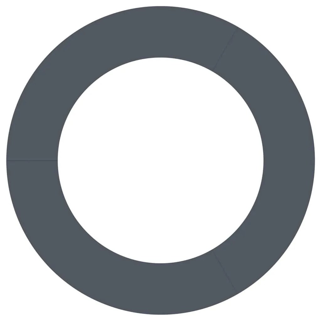 vidaXL Flat Tree Ring 5 τεμ. Ανθρακί Ø60/90 εκ. Ατσάλι