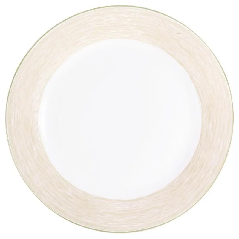 Πιάτο Φαγητού Ρηχό (Φ24) Oriana Ferelli Elegancy Beige