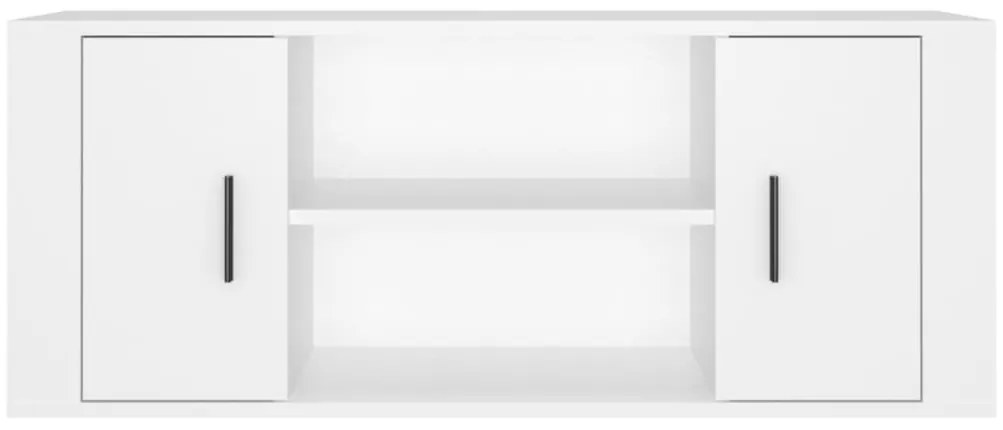vidaXL Έπιπλο Τηλεόρασης Λευκό 100 x 35 x 40 εκ. Επεξ. Ξύλο