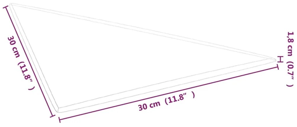 ΠΑΝΕΛ ΤΟΙΧΟΥ 12 ΤΕΜ. ΜΠΟΡΝΤΟ 30 X 30 ΕΚ. 0,54 Μ² ΣΥΝΘ. ΔΕΡΜΑ 343944