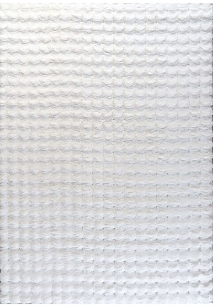 Χαλί Fuzzy 26164-060 White-Cream Merinos 140X200cm