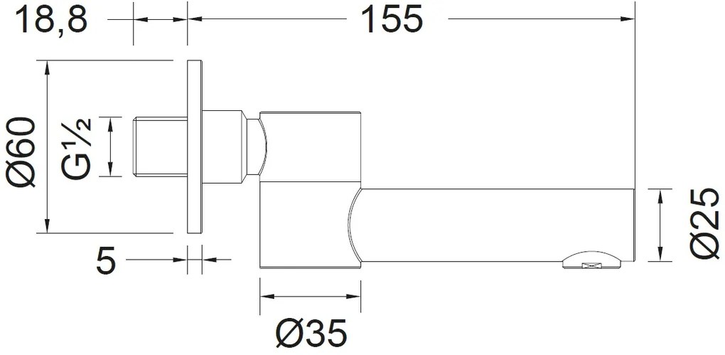 Περιστρεφόμενο στόμιο Almar-Inox