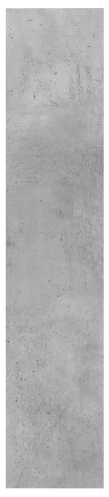 vidaXL Ραφιέρα Τοίχου Γκρι του Σκυροδέματος 90x16x78εκ. από Επεξ. Ξύλο