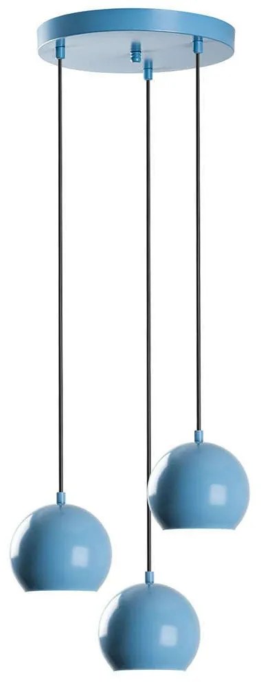 Φωτιστικό Οροφής Top 892OPV2080 Φ45x111cm 3xE27 40W Light Blue