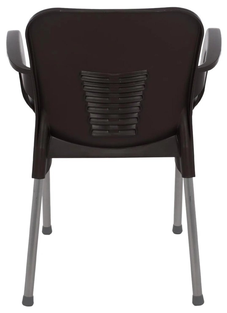 ΠΟΛΥΘΡΟΝΑ ΠΟΛΥΠΡΟΠΥΛΕΝΙΟΥ RECYCLED KAREK  ΚΑΦΕ ΧΡΩΜΑ 59x58x81Y εκ. 59x58x81 εκ.