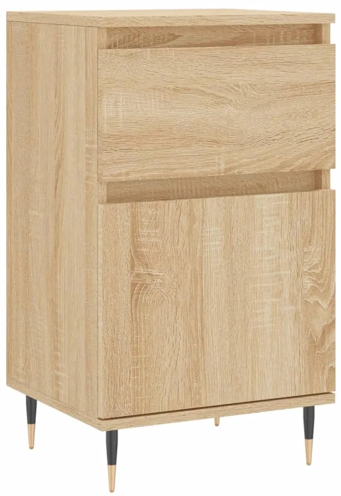 vidaXL Συρταριέρα Sonoma Δρυς 40 x 35 x 70 εκ. από Επεξεργασμένο Ξύλο