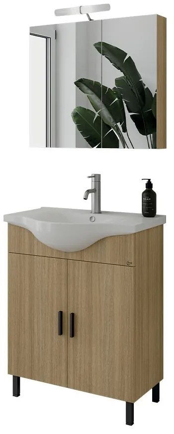 Σετ μπάνιου LUNA 65 Slavonia Oak