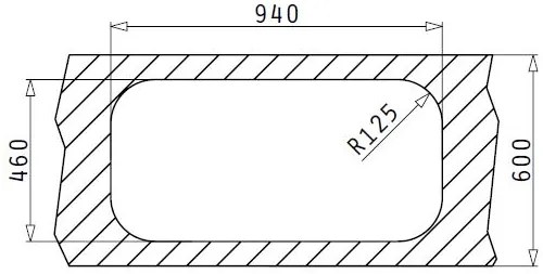 Νεροχύτης Pyramis Jumbo Twin 2B-λείο