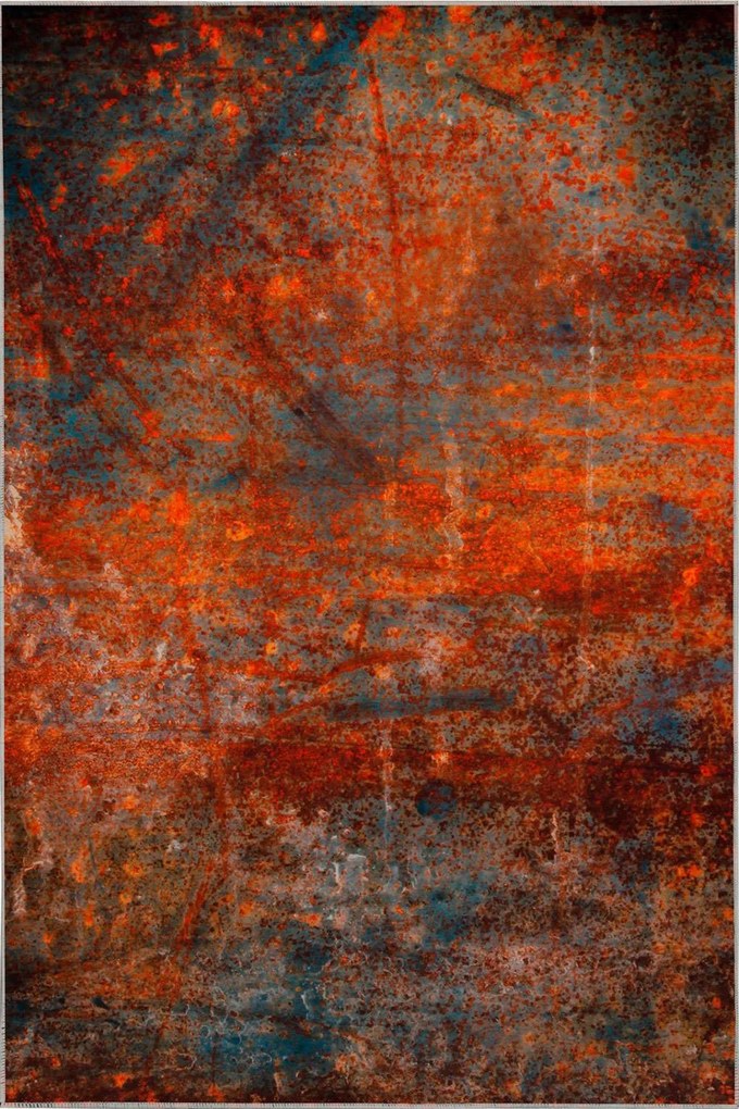 Χαλί Judson 530HFT1666 Rust-Blue Conceptum Hypnose 80X150cm