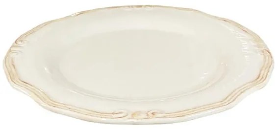 Πιάτο Φαγητού Ρηχό (Φ25x2) Espiel Tiffany Creme RSV101K6