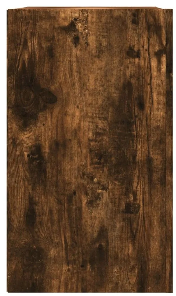 vidaXL Ντουλάπι Τοίχου Καπνιστή Δρυς 75x35x60 εκ. Επεξεργασμένο Ξύλο