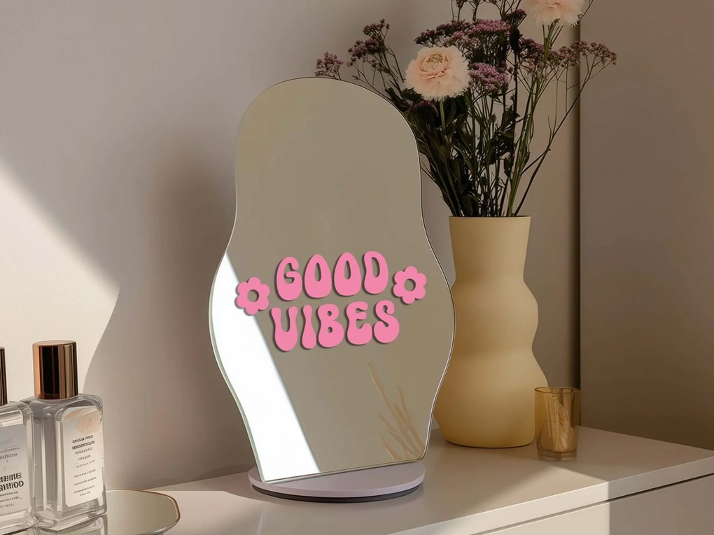 Αυτοκόλλητο για καθρέφτη S6 – Good vibes