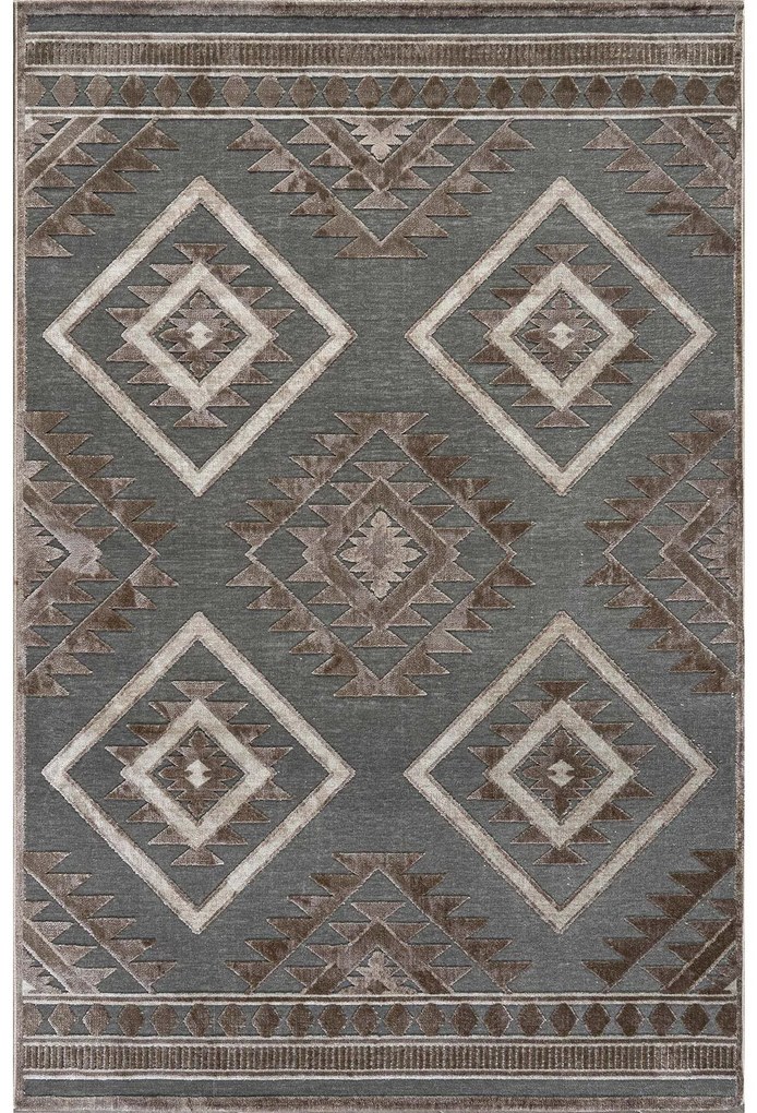 Χαλί CRYSTALLINI GREY Διάδρομος 67 εκ.