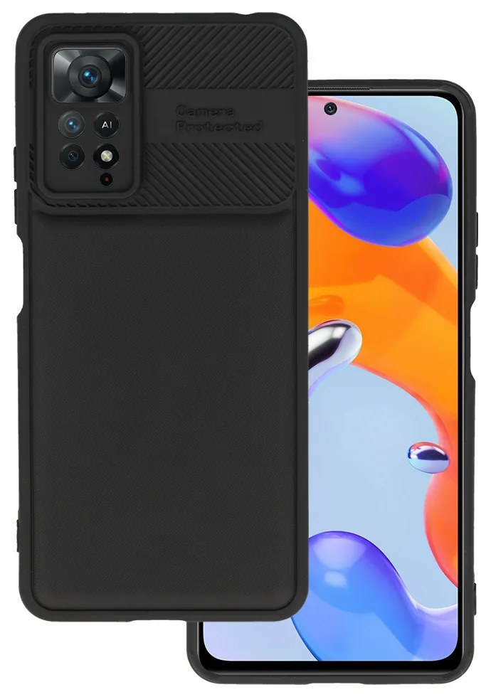 TechWave Heavy-Duty Protected case for Xiaomi Redmi Note 11 Pro / 11 Pro 5G black