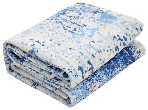 VEVOR Large Area Rug 5x7 ft Anti-Skid and Tear-Resistant Floor Mat Modern Blue