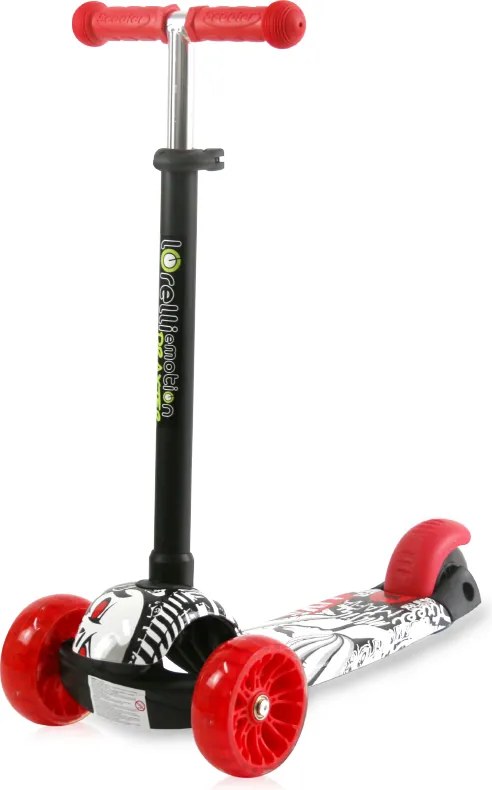 SCOOTER DRAXTER BLACK GRAFFITI