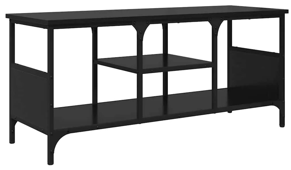 vidaXL Ντουλάπι TV Μαύρη Οξυά 100 x 35 x 45 εκ.