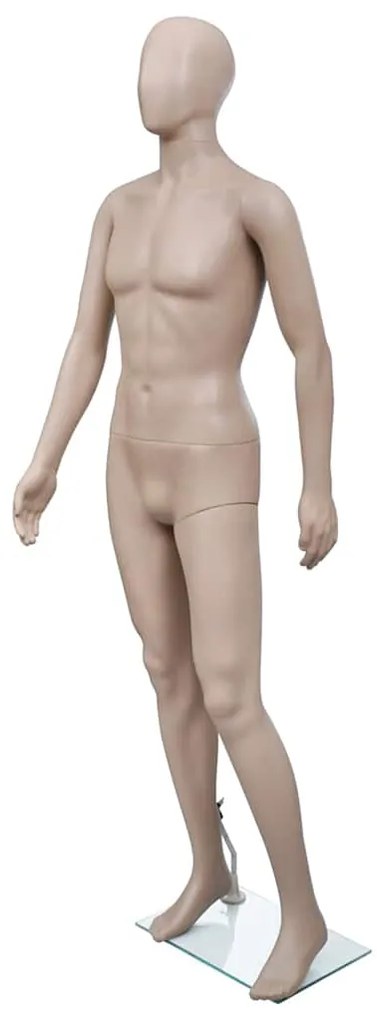 vidaXL Κούκλα Βιτρίνας Άνδρας Στρογγυλό Κεφάλι