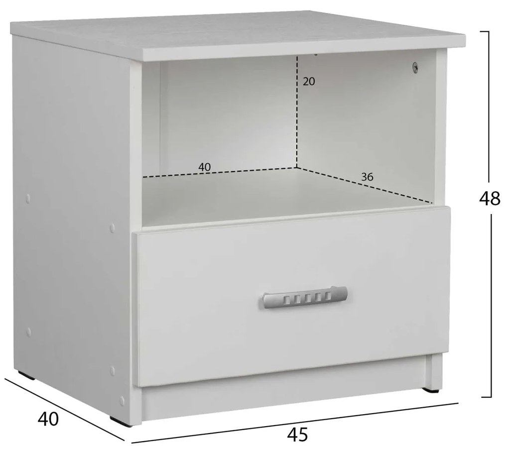 ΣΕΤ ΚΡΕΒΑΤΟΚΑΜΑΡΑΣ 5ΤΜΧ ADLER HM11758.03 ΜΕΛΑΜΙΝΗ ΛΕΥΚΗ-ΓΙΑ ΣΤΡΩΜΑ 160x200εκ