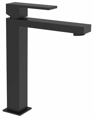 Sanitec Milan 00-99-00604 Αναμεικτική Μπαταρία Νιπτήρα Υψηλή Ματ Μαύρο