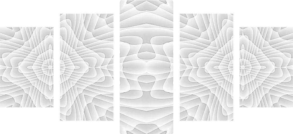 Καλειδοσκοπικό μοτίβο εικόνας 5 μερών - 100x50