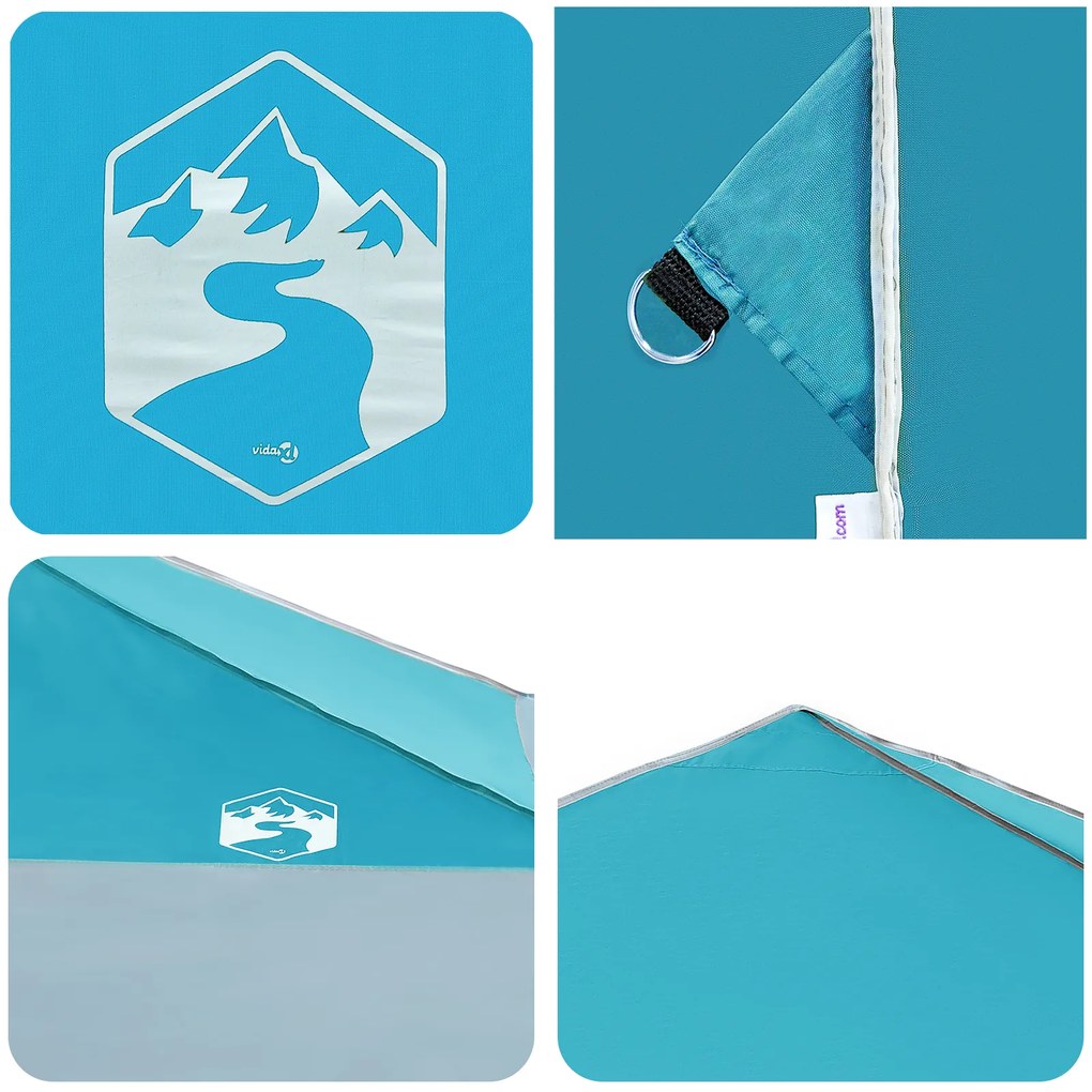 vidaXL Σκηνή Canopy Pop-up Μπλε 400 x 400 cm ύφασμα