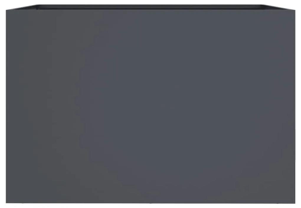 Ζαρντινιέρα Ανθρακί 62x47x46 εκ. από Χάλυβα Ψυχρής Έλασης - Ανθρακί