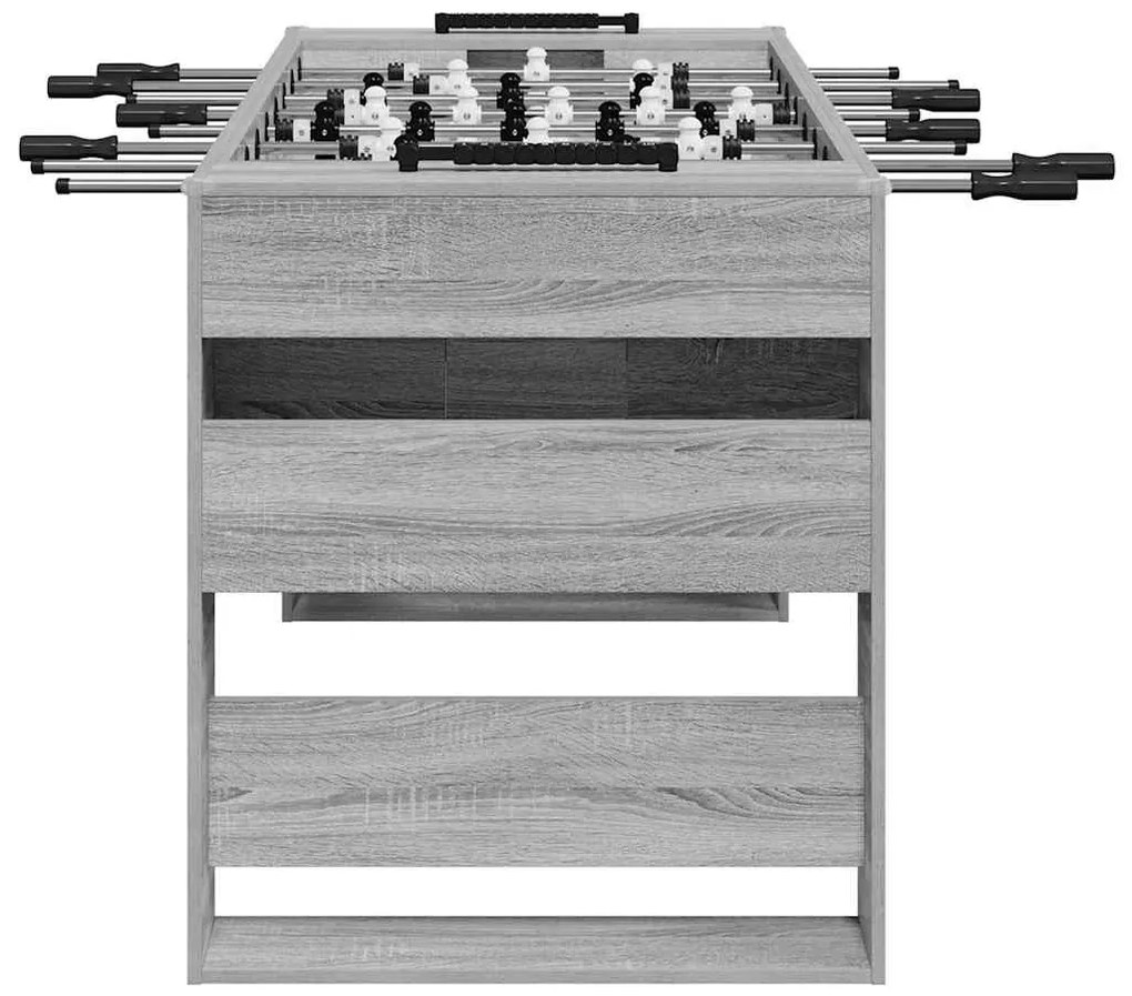 vidaXL Τραπέζι Ποδιού 2 pcs Γκρίζο Σονομα 146,5 x 74 x 85 εκ.