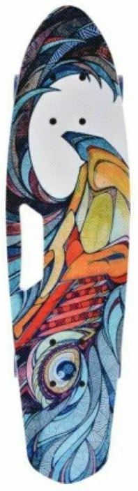 YB-109 Skateboard BLUE with Led Wheels 65*17*10CM