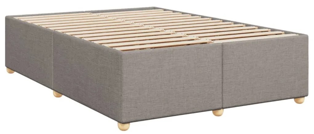 ΚΡΕΒΑΤΙ BOXSPRING ΜΕ ΣΤΡΩΜΑ TAUPE 160X200 ΕΚ. ΥΦΑΣΜΑΤΙΝΟ 3293635